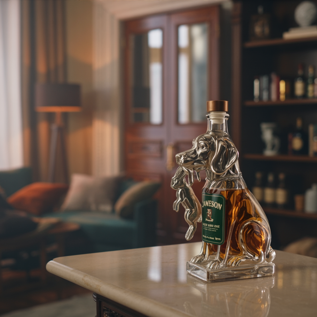 Bouteille de Whisky - Édition Chien