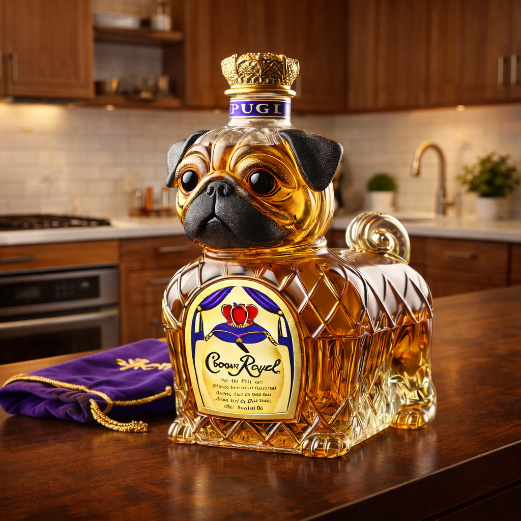 Bouteille de Whisky - Édition Bulldog Français
