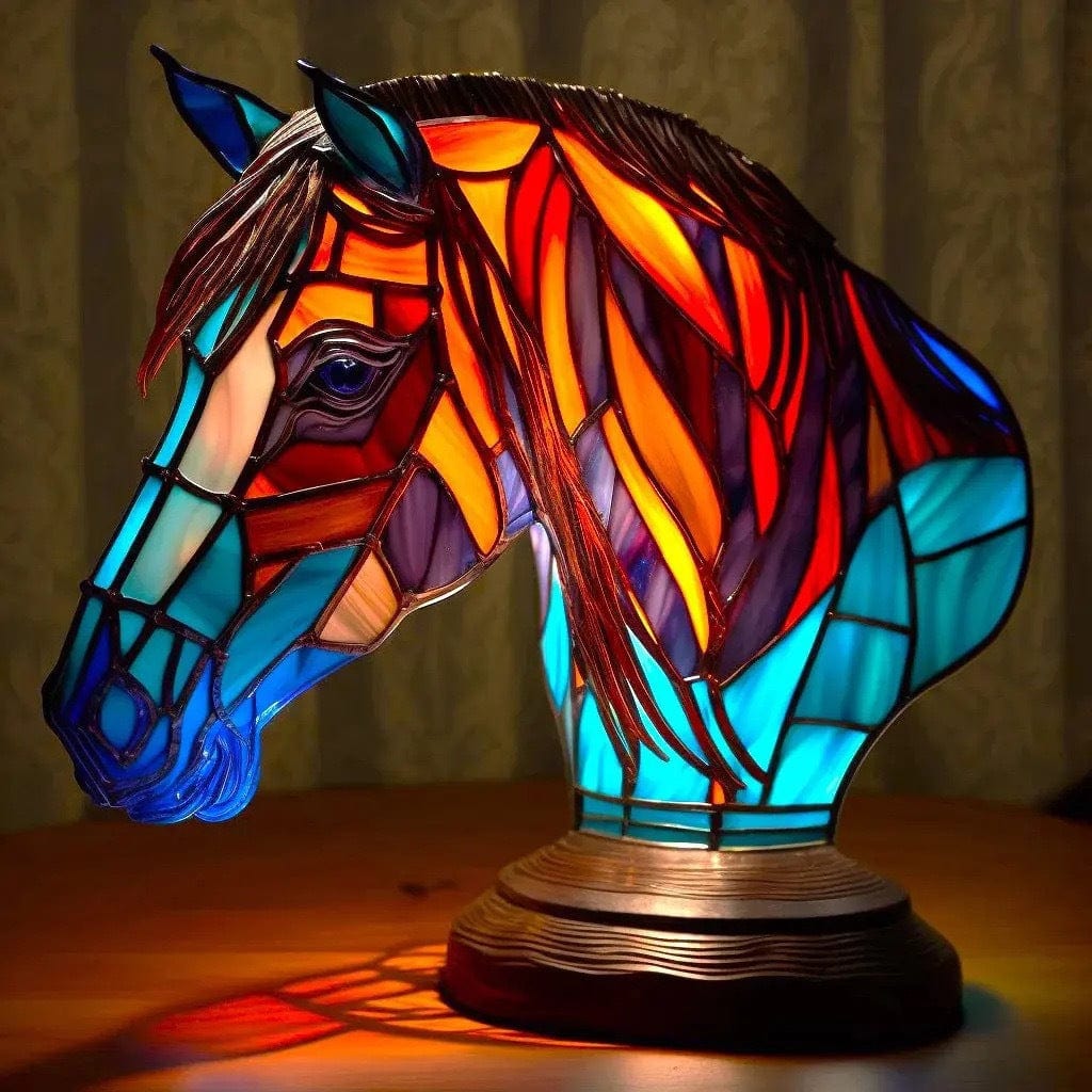 Glow Horse Lamp Beautiful Majestic
