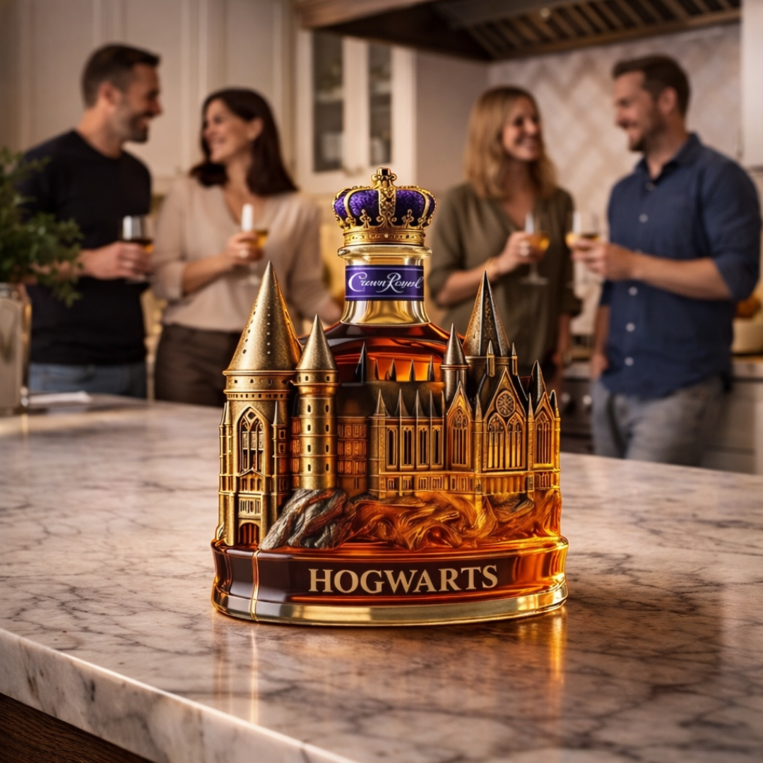 Bouteille de Whisky – Édition Château Magique