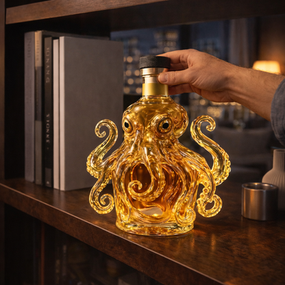 Bouteille de Whisky - Édition Pieuvre