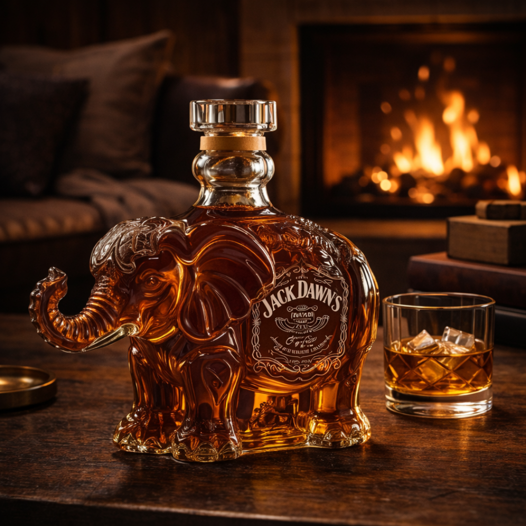 Bouteille de Whisky - Édition Éléphant