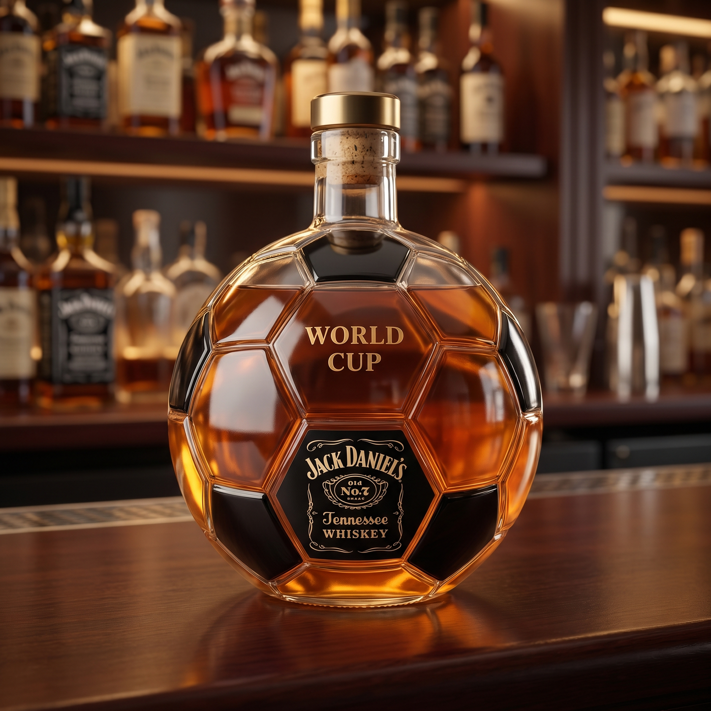 Bouteille de Whisky – Ballon de la Coupe du Monde 2026