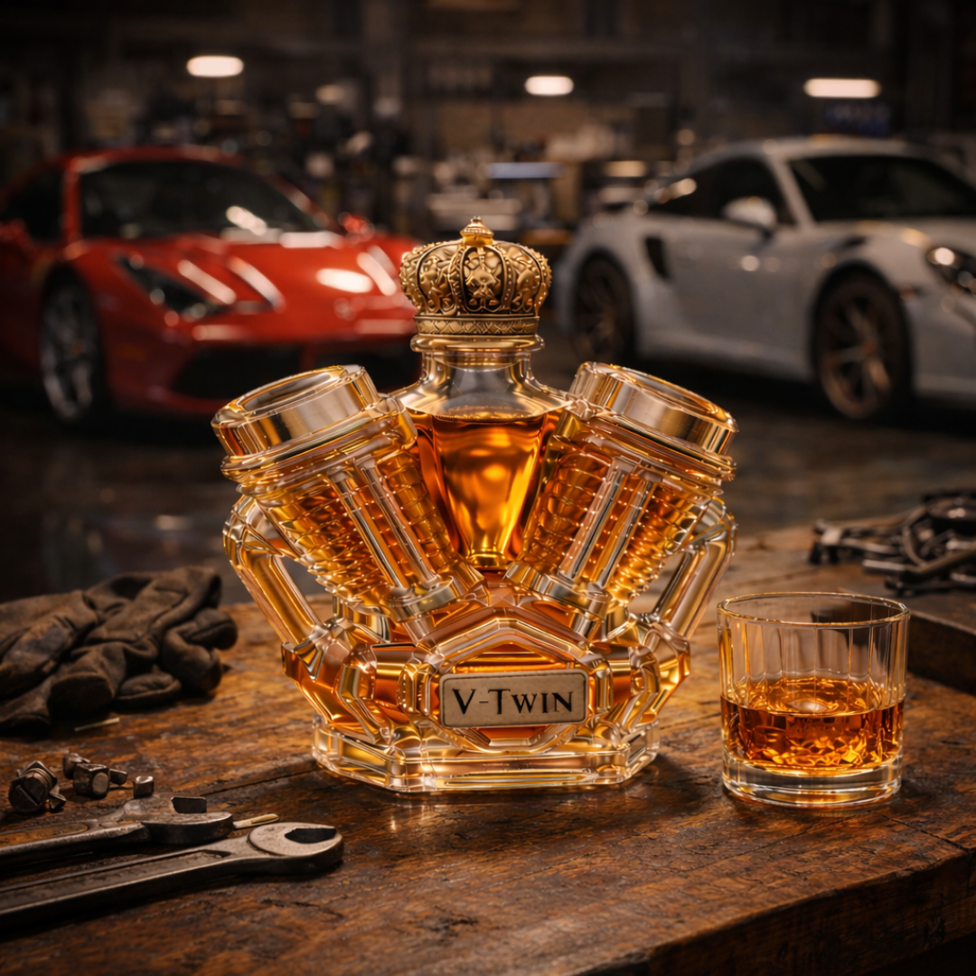 Flasque à Whisky - Édition V8