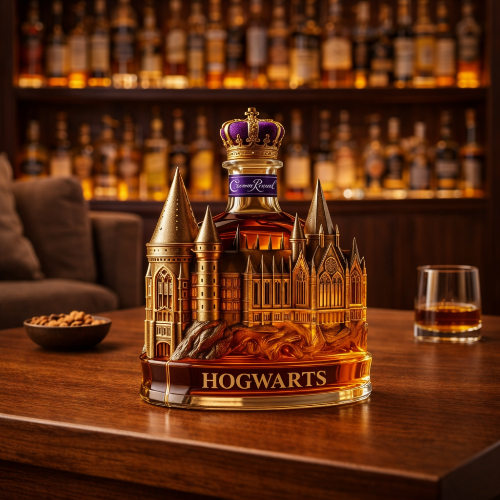 Bouteille de Whisky – Édition Château Magique