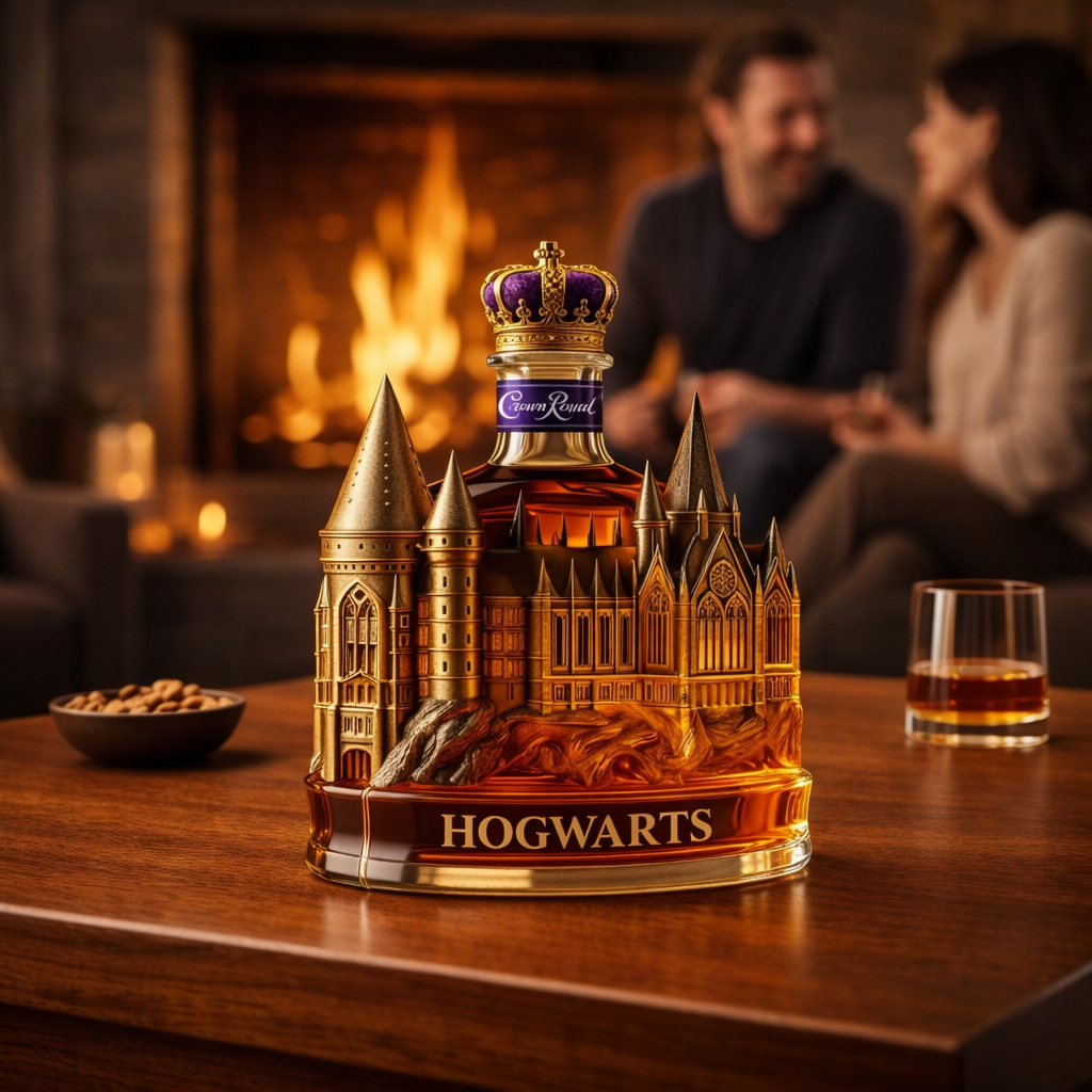 Bouteille de Whisky – Édition Château Magique