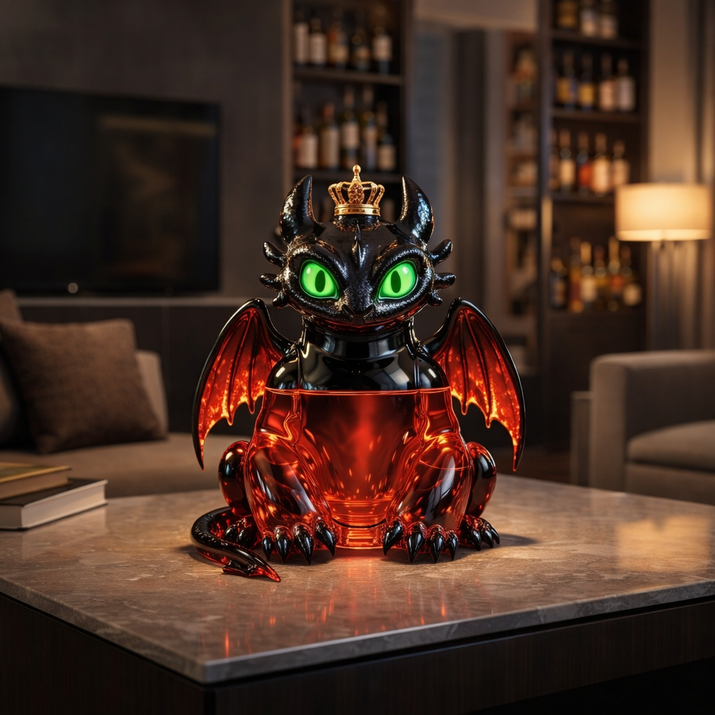 Bouteille de Whisky - Édition Dragon
