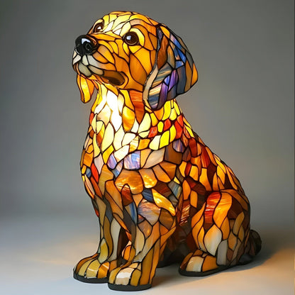 Glow Lamp Golden Retriever