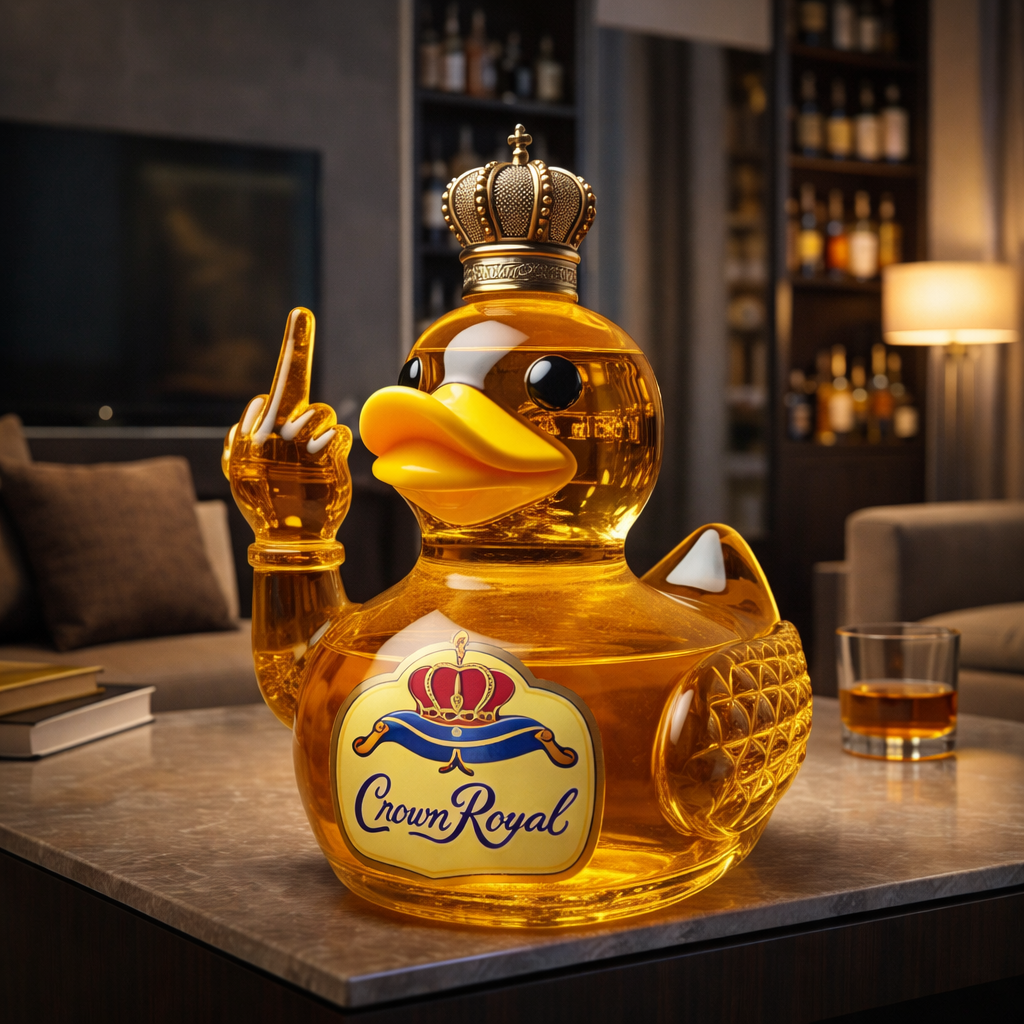 Bouteille de Whisky - Édition Rebel Duck