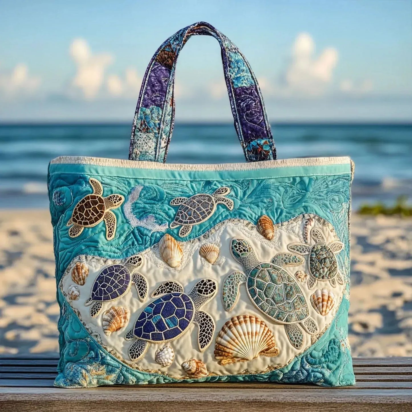 Artisanal Bag - Love of Turtles
