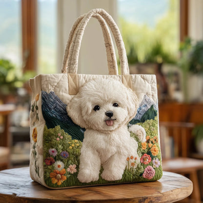 Padded Tote Bag - Enchanted Dog