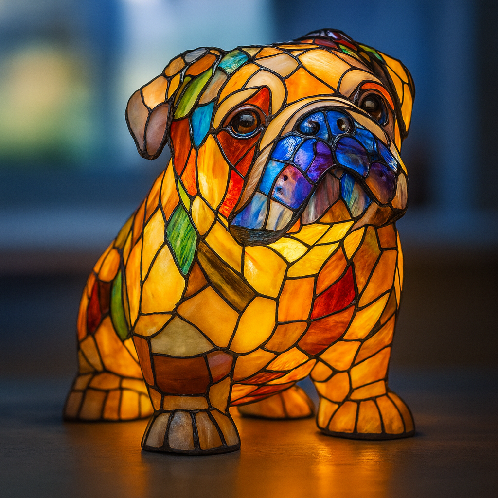 Noiraud – Magic Lamp for Dogs in Coloured Glass