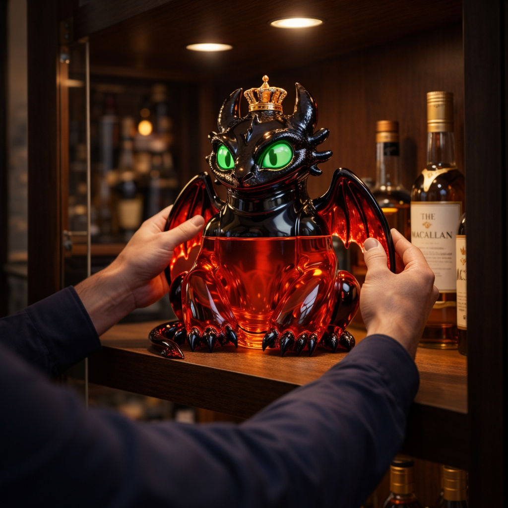 Bouteille de Whisky - Édition Dragon