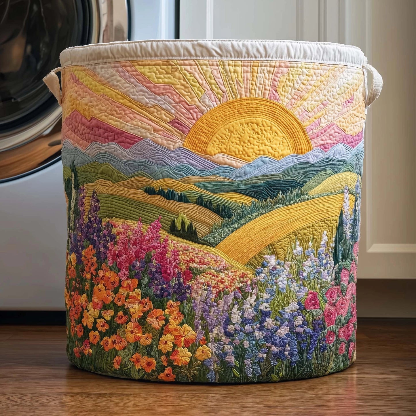 Winnie | Hand Quilted Basket
