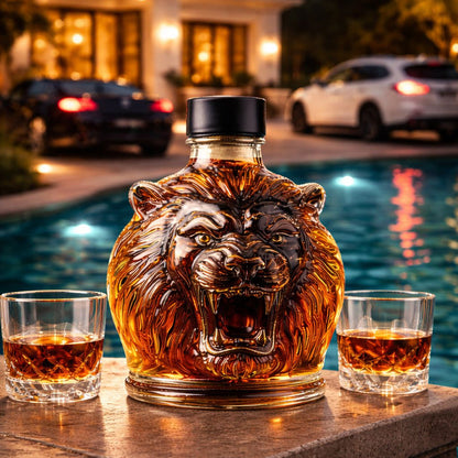 Bouteille de Whisky - Édition Lion