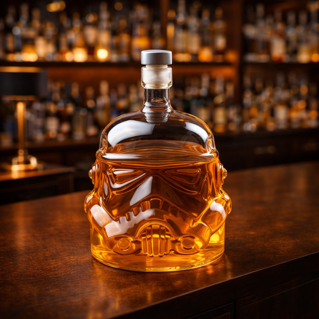 Bouteille de Whisky - Édition Ensemble Bouteille et Verre