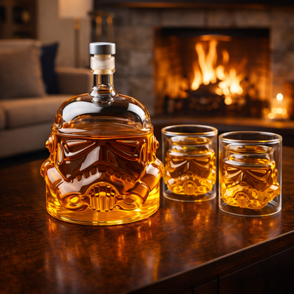 Bouteille de Whisky - Édition Ensemble Bouteille et Verre