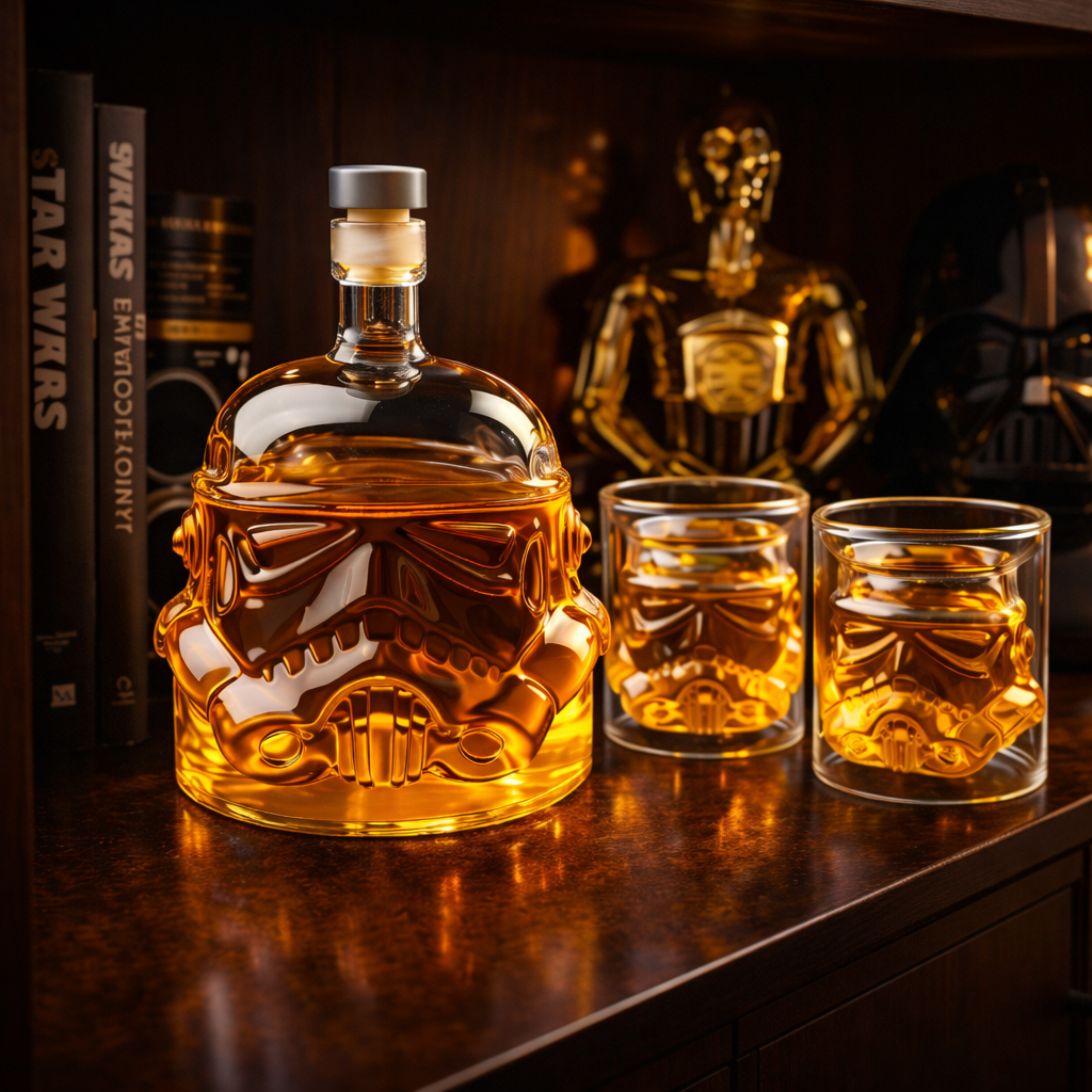 Bouteille de Whisky - Édition Ensemble Bouteille et Verre