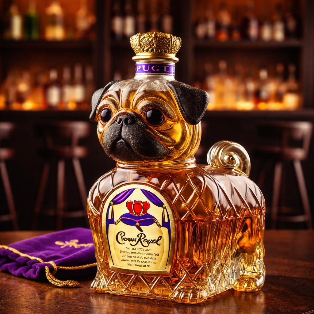 Bouteille de Whisky - Édition Bulldog Français