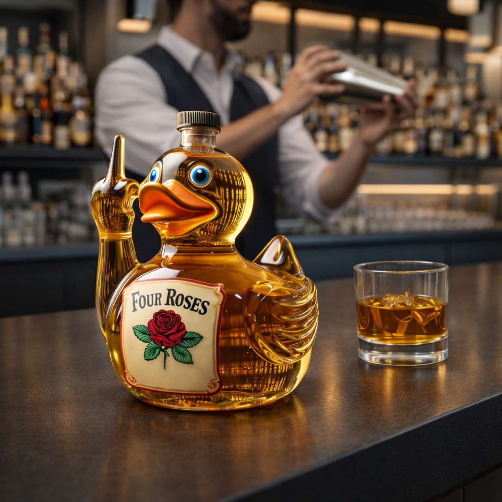 Bouteille de Whisky - Édition Rebel Duck