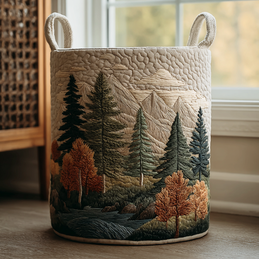 Naomi | Forest Laundry Basket