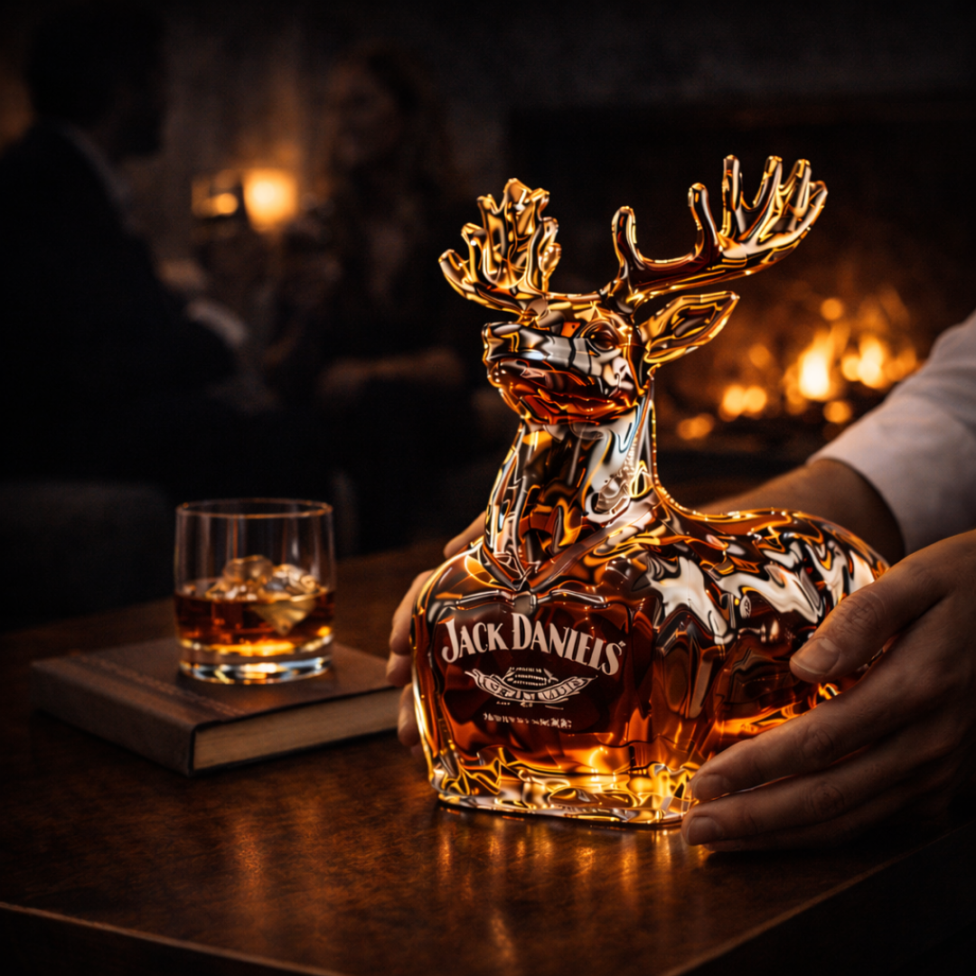 Bouteille de Whisky - Édition Renne