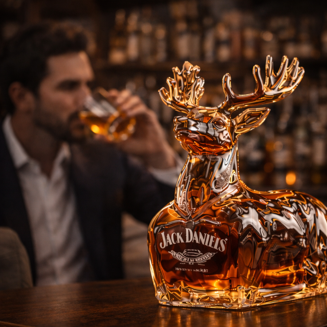 Bouteille de Whisky - Édition Renne