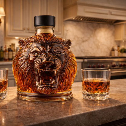 Bouteille de Whisky - Édition Lion
