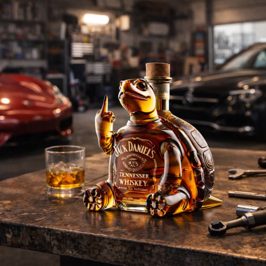 Bouteille de Whisky - Édition Tortue