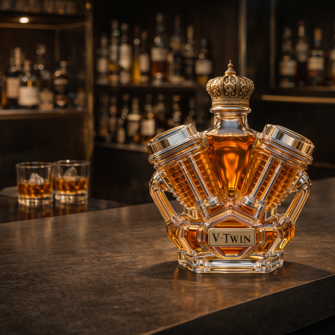 Flasque à Whisky - Édition V8