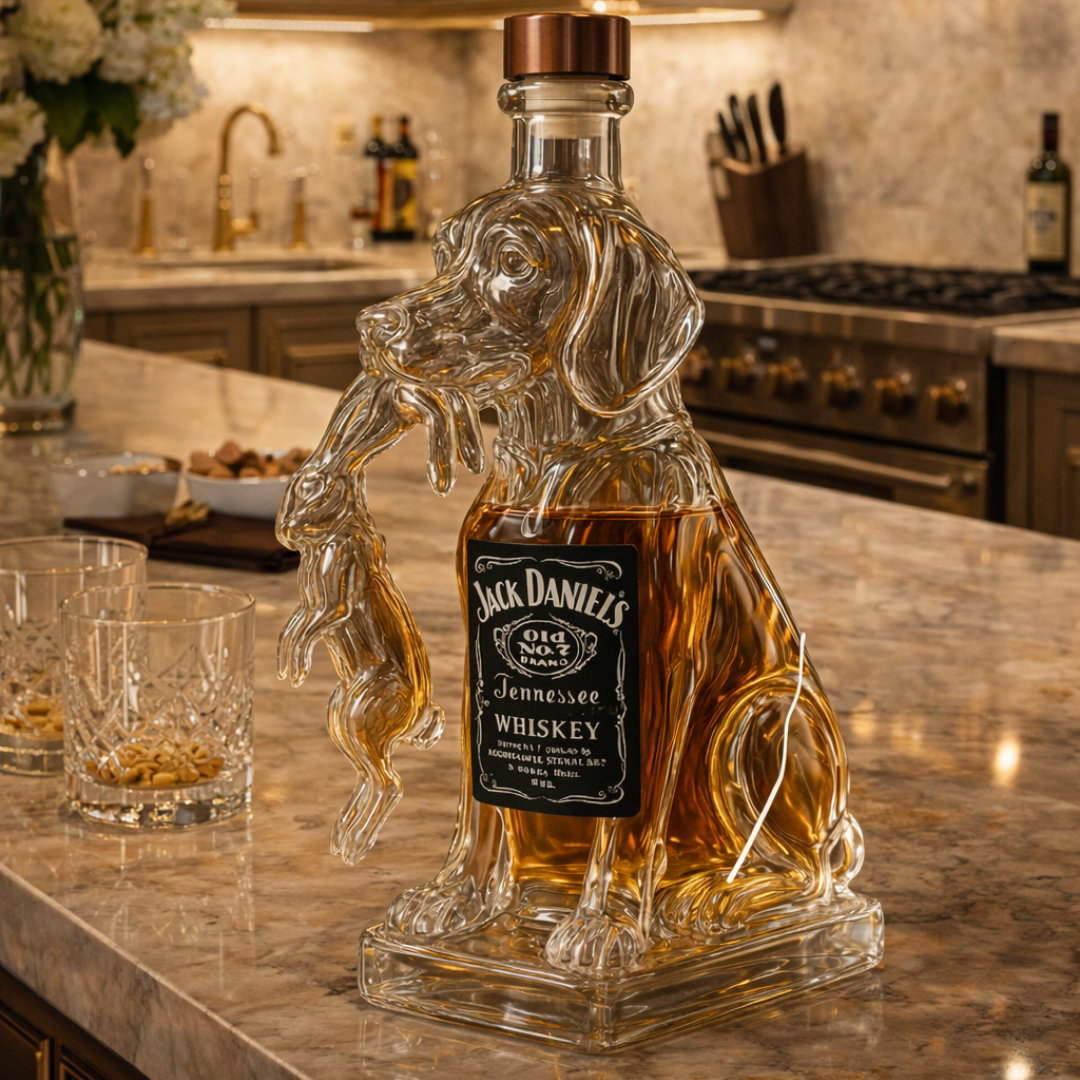 Bouteille de Whisky - Édition Chien