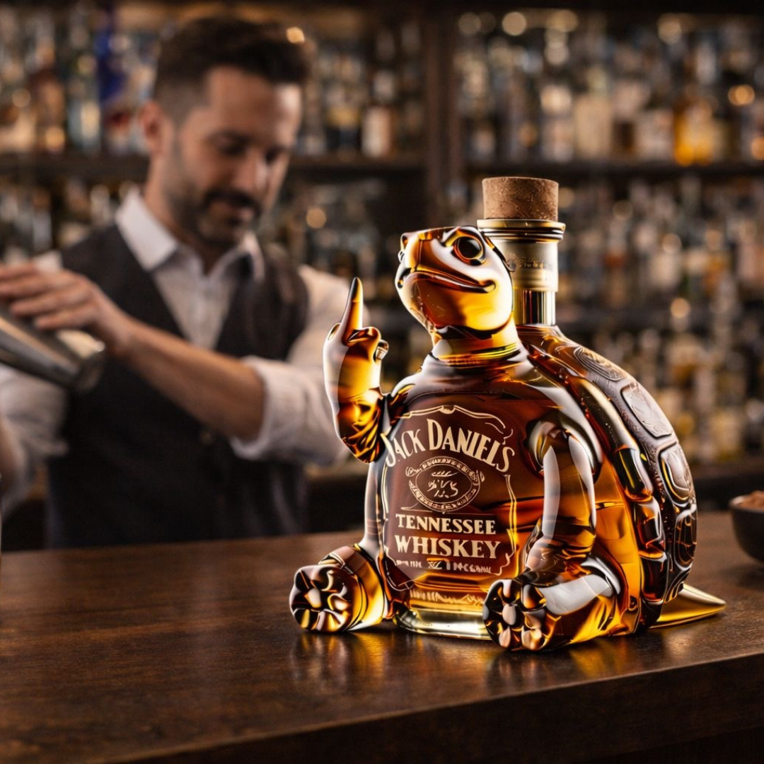 Bouteille de Whisky - Édition Tortue