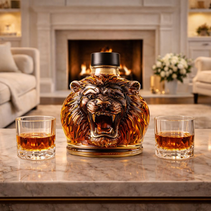 Bouteille de Whisky - Édition Lion