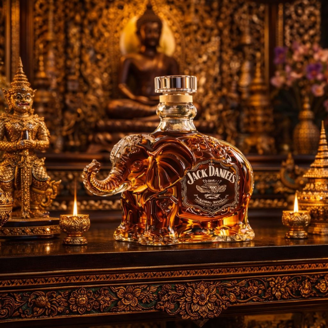 Bouteille de Whisky - Édition Éléphant