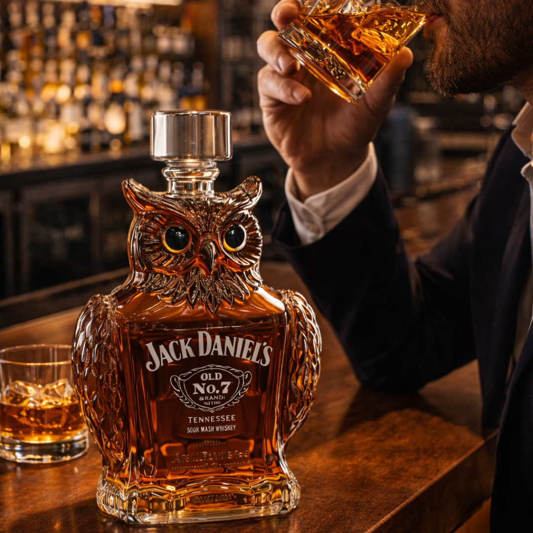 Bouteille de Whisky - Édition Hibou
