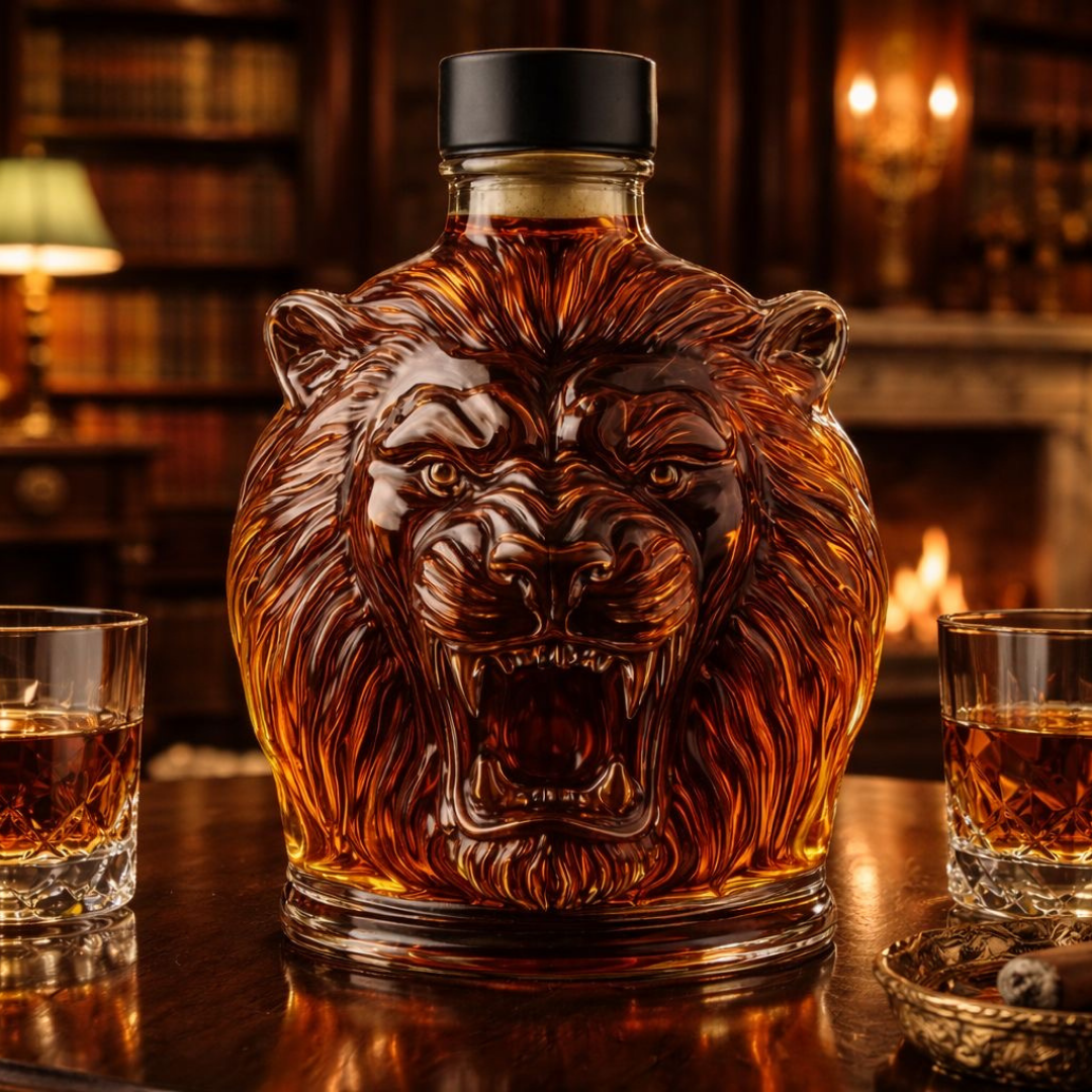 Bouteille de Whisky - Édition Lion