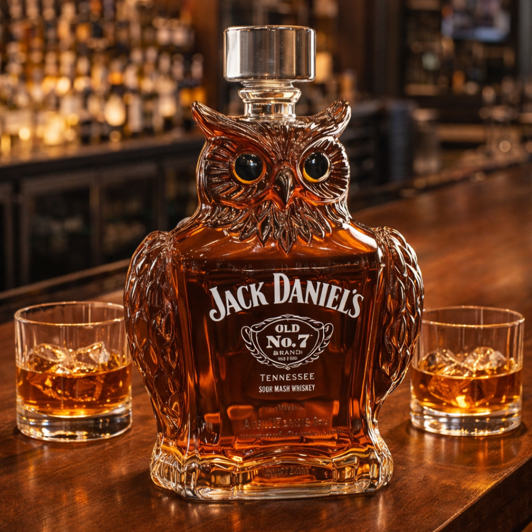 Bouteille de Whisky - Édition Hibou