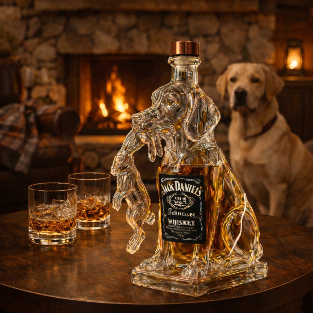 Bouteille de Whisky - Édition Chien
