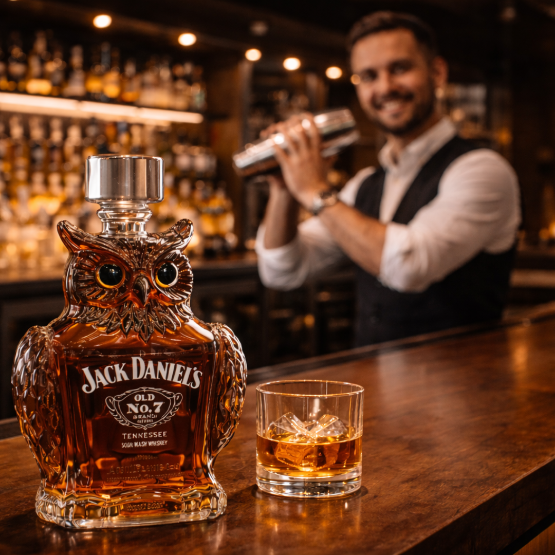 Bouteille de Whisky - Édition Hibou