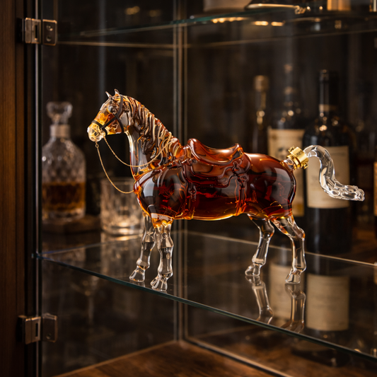 Bouteille de Whisky - Édition Équestre
