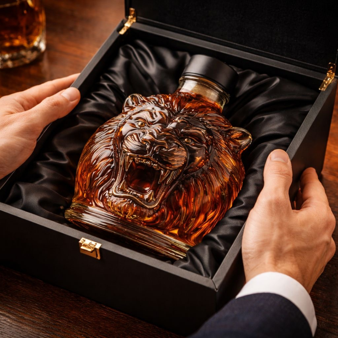 Bouteille de Whisky - Édition Lion