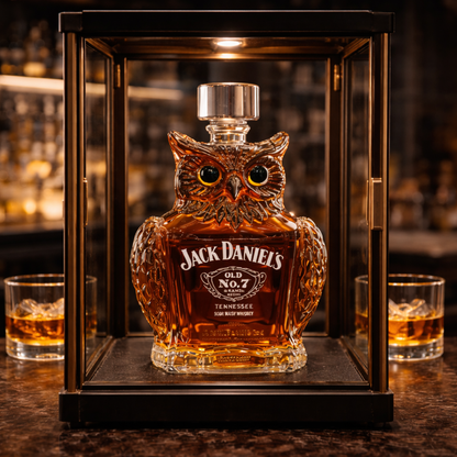 Bouteille de Whisky - Édition Hibou