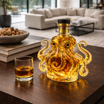 Bouteille de Whisky - Édition Pieuvre