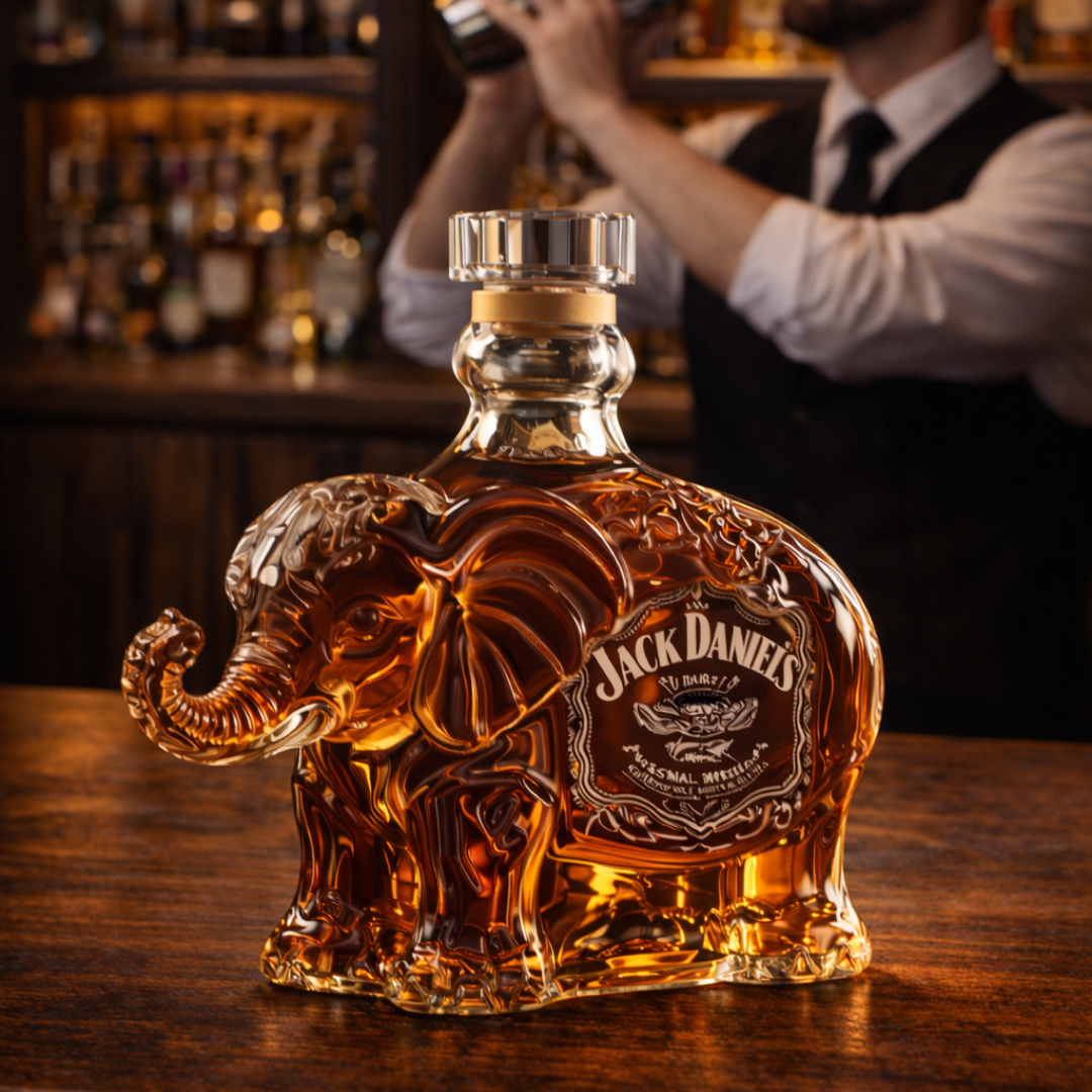 Bouteille de Whisky - Édition Éléphant
