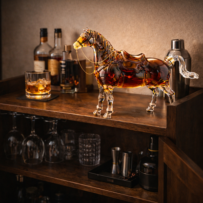 Bouteille de Whisky - Édition Équestre