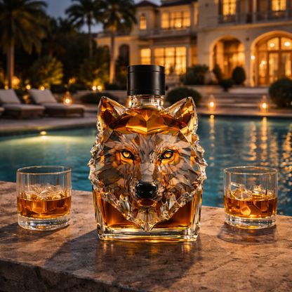 Bouteille de Whisky - Édition Loup