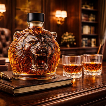 Bouteille de Whisky - Édition Lion