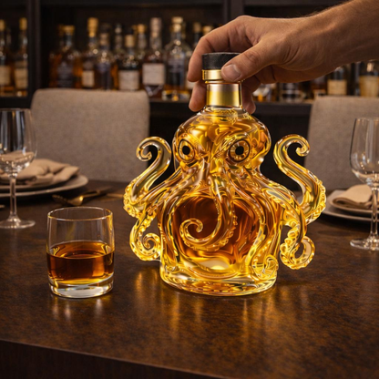 Bouteille de Whisky - Édition Pieuvre