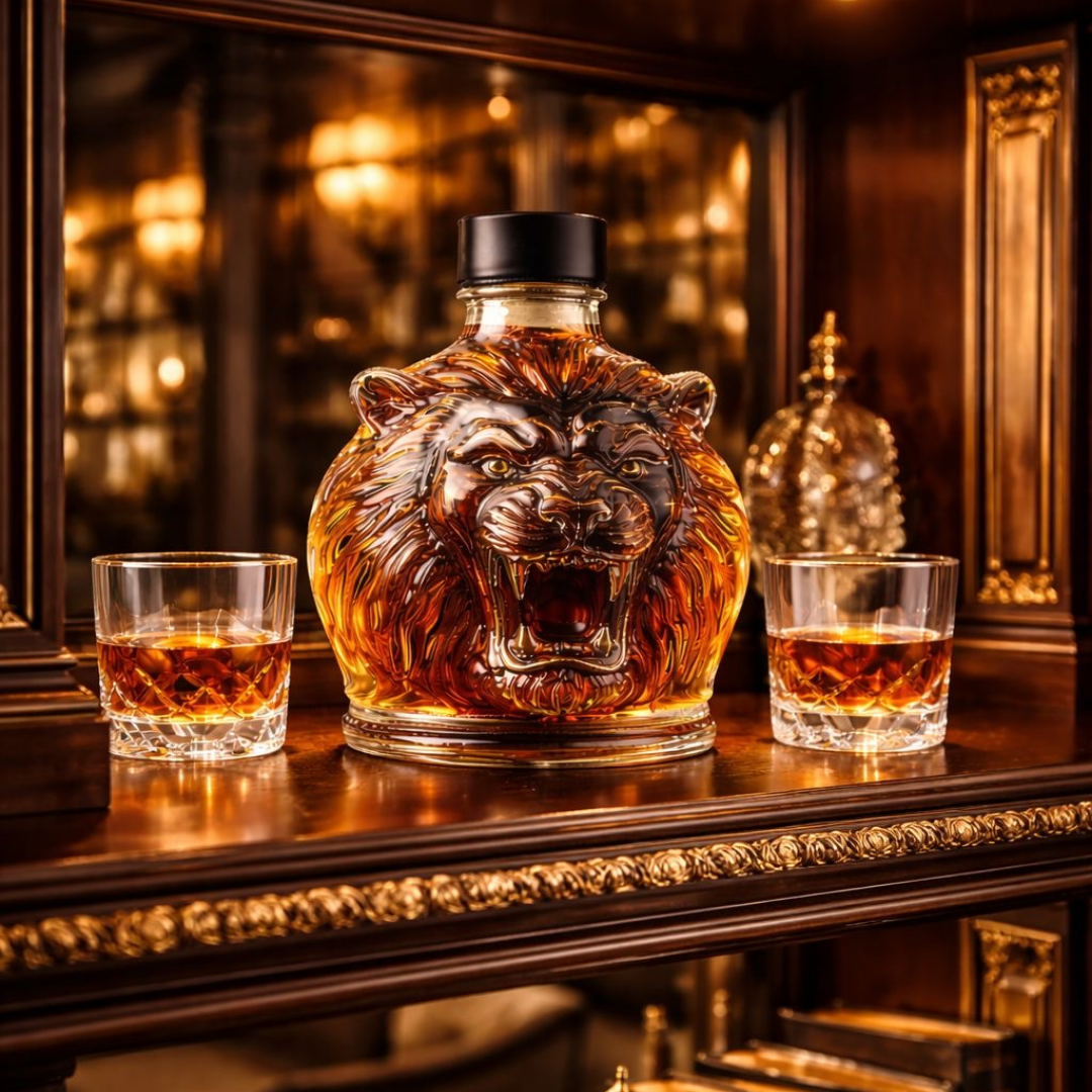 Bouteille de Whisky - Édition Lion