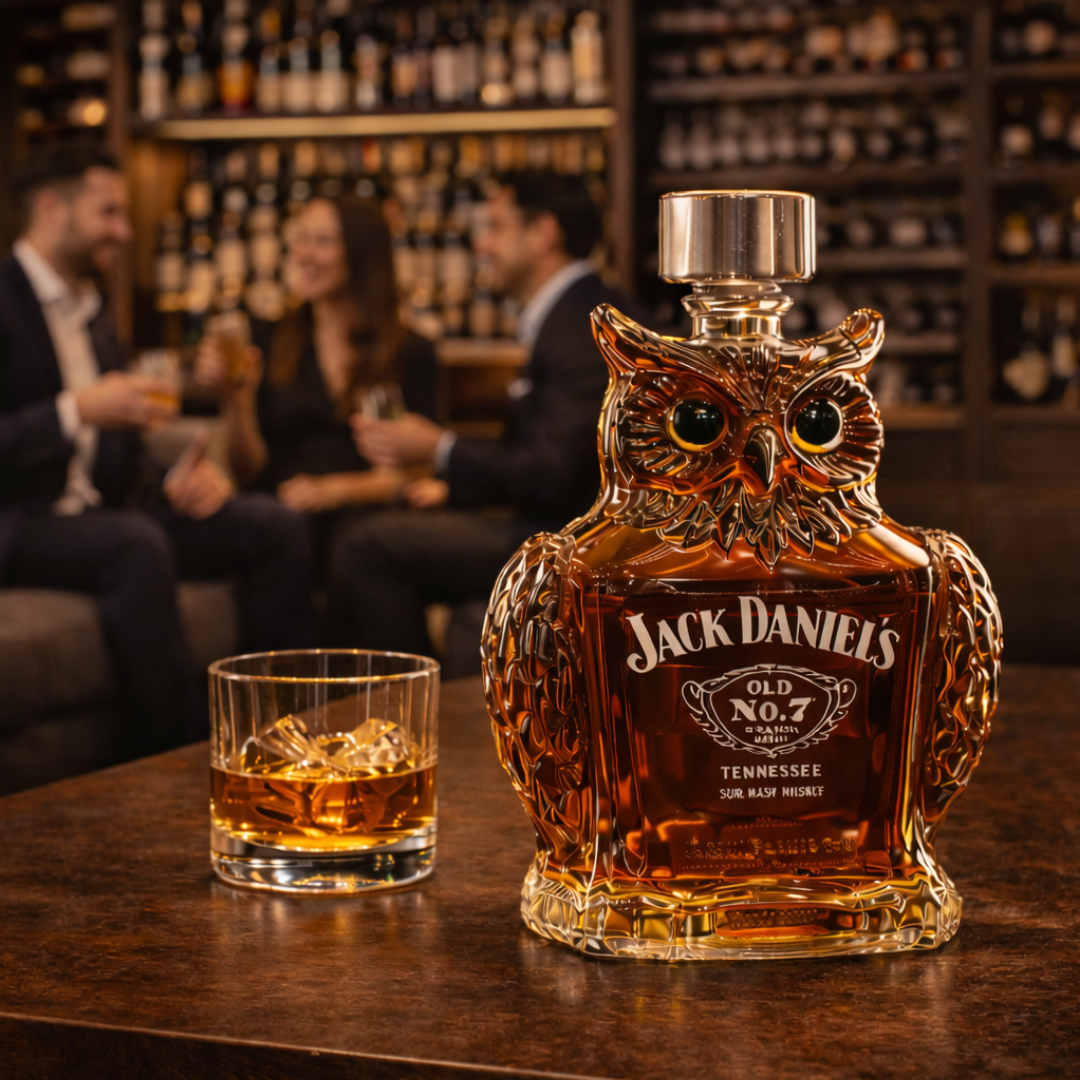 Bouteille de Whisky - Édition Hibou